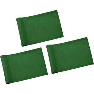 Solid Golf Flag All 8x6 Inch -420D Nylon, Tube Inserted-Mini Putting Green Flags